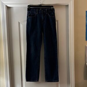 GAP Boys Dark Blue Straight Jeans